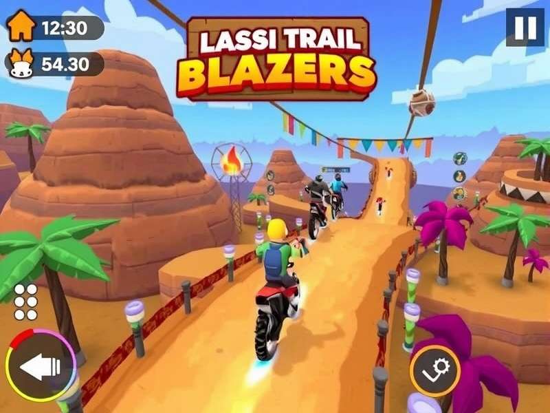 Lassi Trail Blazers Game Screenshot